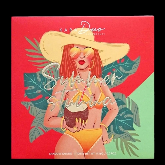 Kara Beauty Other - Kara Duo- Eye Shadow Palette  Summer Stunna.  Kara Beauty